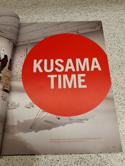 Kunstbog: Yayoi Kusame, m.fl.